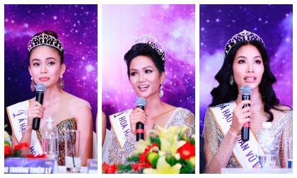 H’Hen Niê đăng quang Hoa hậu, Hoàng Thuỳ, Mâu Thuỷ và ban giám khảo nói gì?