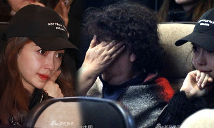 Angela Baby và mẹ chồng 'khóc như mưa' khi xem phim của Huỳnh Hiểu Minh