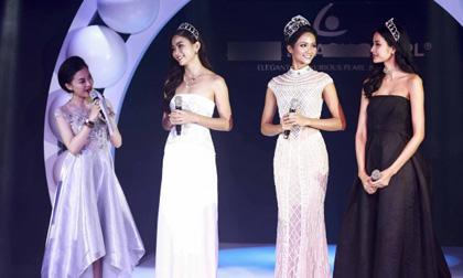 Top 3 Hoa hậu Hoàn vũ Việt Nam 2017 xuất hiện lộng lẫy cùng vương miện tiền tỷ tại Phú Quốc
