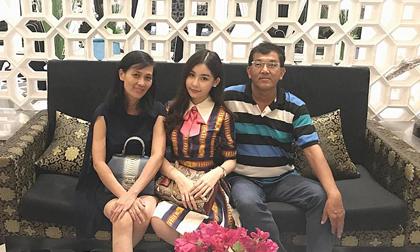 Lê Âu Ngân Anh đón sinh nhật bên bố mẹ sau khi bị hủy danh hiệu Hoa hậu