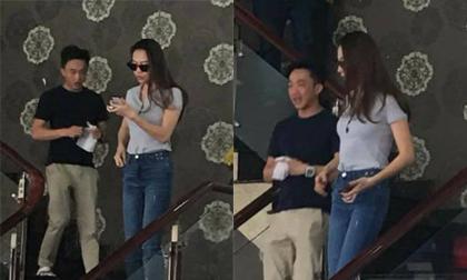 Bắt gặp Cường Đô la và Đàm Thu Trang đi ăn cùng nhau