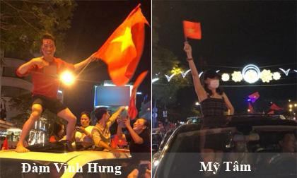 U23 chiến thắng, sao Việt quyết ăn mừng 'bá đạo' khi xuất hiện trên đường phố