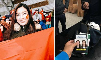 Hoa hậu Đỗ Mỹ Linh bị thất lạc giấy tờ khi sang Trung Quốc cổ vũ đội tuyển U23 Việt Nam