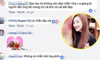Bị fan hỏi về nhẫn cầu hôn của Trường Giang, Nhã Phương âm thầm xoá bình luận?