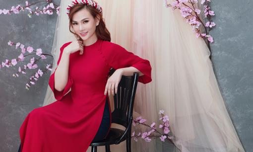 Thu Thuỷ rạng rỡ, đẹp mặn trong bộ ảnh Tết 2018