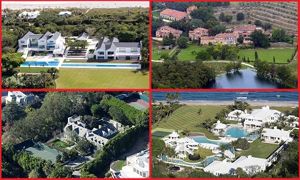 10 ngôi sao sở hữu dinh thự đắt giá nhất Hollywood