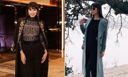 Có ai như Hà Anh mang bầu 5 tháng vẫn thon gọn đến ngỡ ngàng