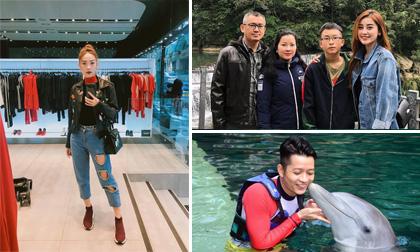 Sao Việt đua nhau xuất ngoại sau Tết Mậu Tuất 2018