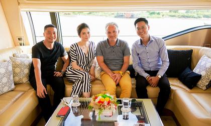 Gia đình nhà sản xuất phim quyền lực Marc Missonnier đón Tết cùng Lý Nhã Kỳ tại Việt Nam