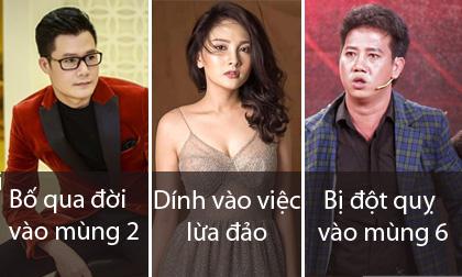 Sao Việt gặp chuyện buồn, vận xui đầu năm Mậu Tuất 2018