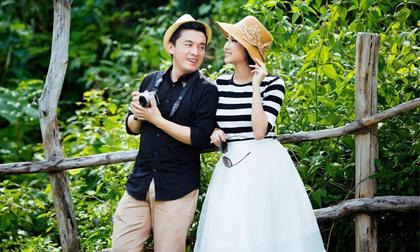 Vợ chồng Lam Trường tình tứ giữa thiên nhiên thơ mộng
