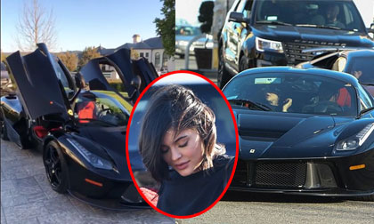 Cận cảnh siêu xe 'hàng khủng' 31 tỷ đồng Kylie Jenner được bạn trai tặng