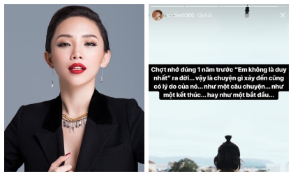 Tóc Tiên lại tâm trạng, dân mạng rộ nghi vấn chia tay?