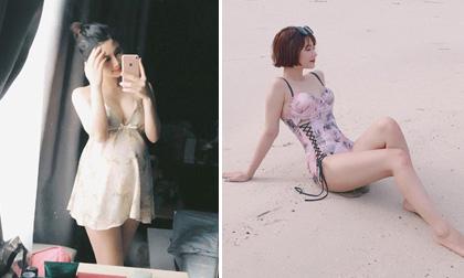 Bà xã Tiến Dũng (The Men) tiết lộ bí quyết chỉ tăng 9 cân trong thời gian mang bầu