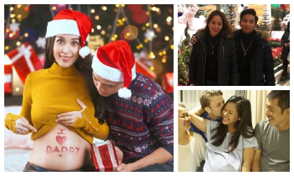 Có bầu nặng nề hay ngoại hình kém sắc nhưng trong mắt ông xã, các cô vợ showbiz lại thế này đây