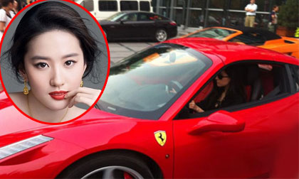Thú chơi siêu xe đẳng cấp của Lưu Diệc Phi