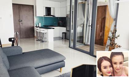 Không gian sang trọng trong căn hộ mới của em gái Angela Phương Trinh