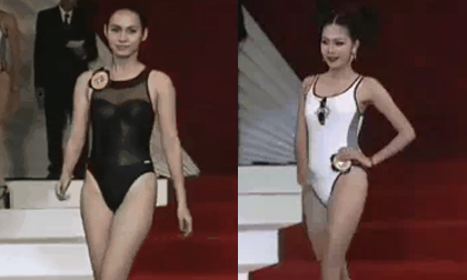 Sau 20 năm, clip trình diễn áo tắm của chung kết Hoa hậu Việt Nam 1998 lại 'gây sốt'