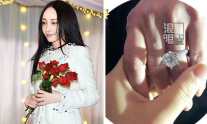 Dính hàng loạt bê bối giật chồng, sao 'Hồng Lâu Mộng' vẫn được thiếu gia nhà giàu cầu hôn bằng nhẫn kim cương khủng