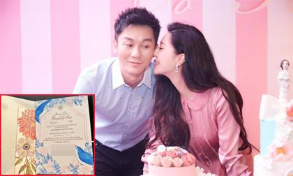 Dân mạng truyền tay nhau thiệp cưới của Phạm Băng Băng, Lý Thần và sự thật phía sau 