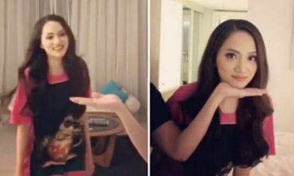 Đã là Hoa hậu, Hương Giang vẫn cực nhắng nhít với trào lưu đặt tay lên cằm