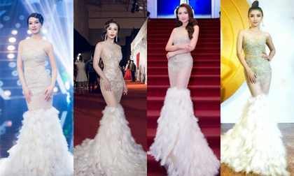 'Mặc lại' váy của dàn mỹ nhân kém vài chục tuổi, U50 Thanh Mai vẫn vô cùng lấn lướt