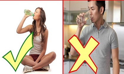 Dù khát đến mấy cũng nên tránh uống nước vào những thời điểm này bởi nó sẽ vô tình thành độc dược