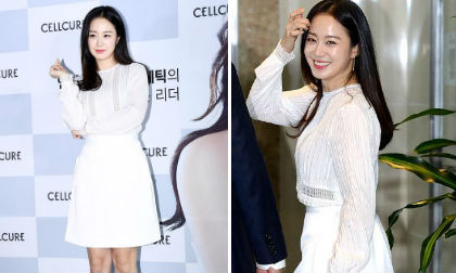 5 tháng sau sinh, Kim Tae Hee xuất hiện tại sự kiện với diện mạo xinh ngất ngây