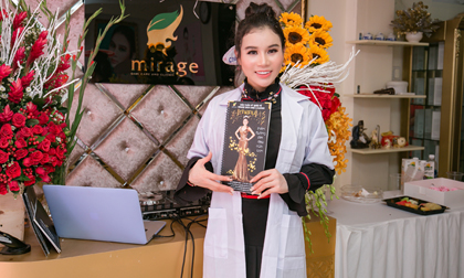 Hoa hậu Jenny Trần chính thức khai trương Trung tâm thẩm mỹ Mirage Academy Beauty tại Sài Gòn