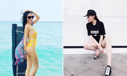 Tin sao Việt 2/4/2018: Thủy Tiên diện bikini nóng bỏng, Kỳ Duyên gây tranh cãi khi tạo dáng nhạy cảm với áo phông