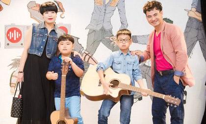 Gia đình danh hài Xuân Bắc lần đầu tiên tham dự Tuần lễ thời trang trẻ em Việt Nam