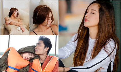 Loạt khoảnh khắc đắt giá, mỹ nhân Việt ngủ gật vẫn đẹp mê hồn