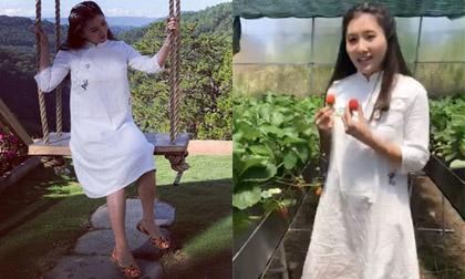 Nguyệt Ánh 'Cổng mặt trời' lộ bụng bầu lùm lùm sau 1 năm kết hôn