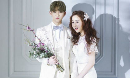 Hoa hậu Hàn Quốc Ham So Won tung ảnh cưới với trai trẻ kém 18 tuổi