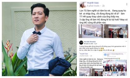 Chưa bước qua scandal tình cảm, Trường Giang lại bị tố làm việc thiếu chuyên nghiệp?