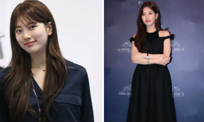 Bị chê mũm mĩm, Suzy chọn toàn đồ tối màu để che khuyết điểm