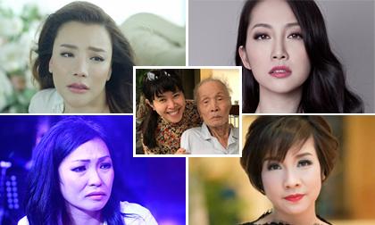 MC Quỳnh Hoa đau xót vì bố qua đời, loạt sao Việt gửi lời chia buồn