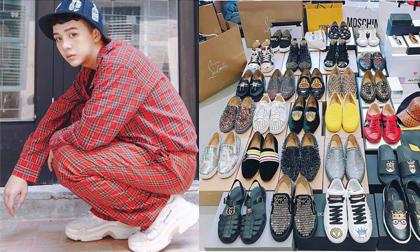Duy Khánh 'dành cả thanh xuân' để mua giày hàng hiệu