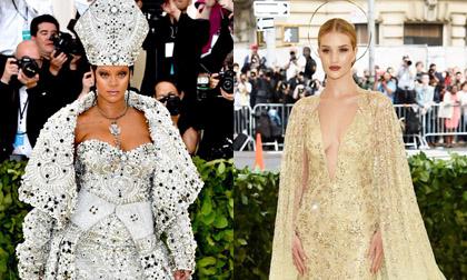 Met Gala 2018: Cả dàn sao khủng với những trang phục bắt mắt mang âm hưởng công giáo