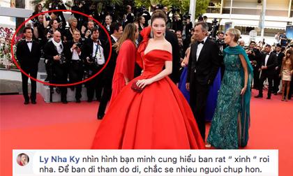 Không đôi co, Lý Nhã Kỳ đáp trả sâu cay khi có người cho rằng cô bị 'ngó lơ' lúc sải bước trên thảm đỏ LHP Cannes