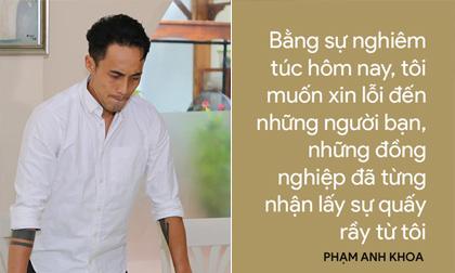 Nguyên nhân thật sự khiến Phạm Anh Khoa cúi đầu và sự tha thứ của những người này mới là chân ái