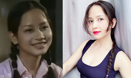 Nhan sắc trẻ trung xinh đẹp của Vũ Diệu Thảo 'Phía trước là bầu trời' sau 17 năm