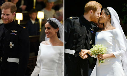 Bật mí giá chiếc váy cưới Tân Công nương Meghan Markle mặc trong hôn lễ với Hoàng tử Harry 