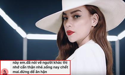 Bị anti-fan nói xấu trong group kín, Hồ Ngọc Hà nhắn tin dằn mặt?
