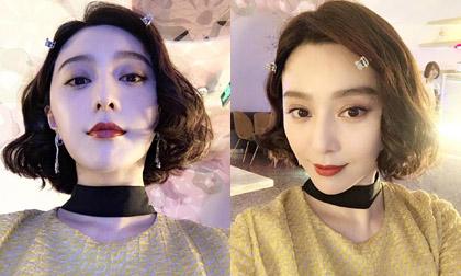 Cắt phăng mái tóc dài, Phạm Băng Băng siêu xinh với tóc ngắn