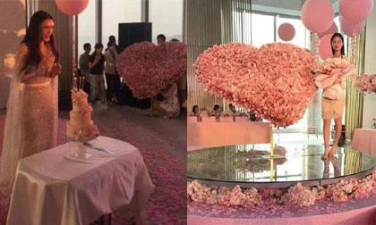 Bạn trai nhà người ta: Kết hoa từ hơn 1 tỷ tiền mặt thành hình trái tim để tặng sinh nhật người yêu