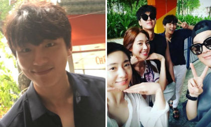 'Vua bánh mì' Yoon Si Yoon thân thiện selfie với fan Việt khi cùng đoàn phim đi nghỉ dưỡng tại Đà Nẵng