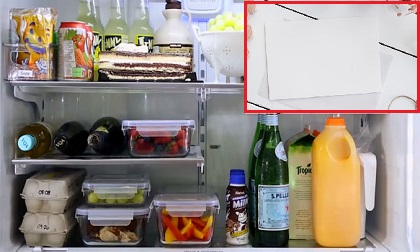 Mẹo tiết kiệm điện hiệu quả cho tủ lạnh chỉ với 1 tờ giấy