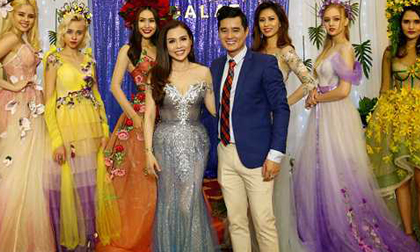 Hoa hậu Phan Thu Quyên rạng rỡ dự lễ khai trương khách sạn Ladalat