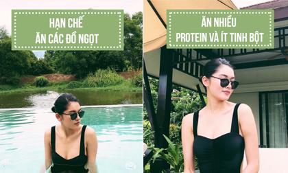 Á hậu Thùy Dung chia sẻ loạt bí quyết siêu ngắn gọn cho các chị em muốn giảm cân